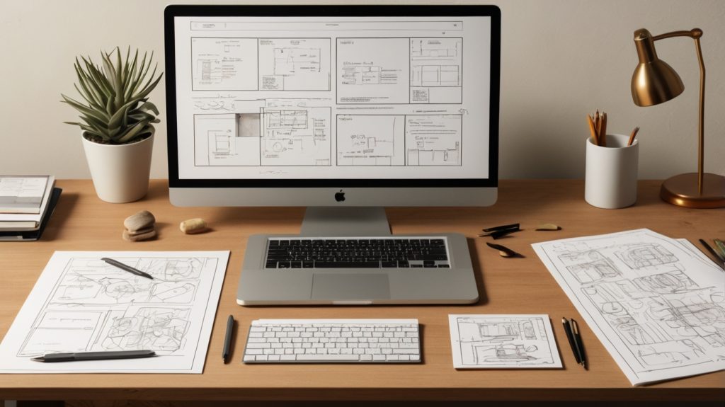 Custom Website Development vs. Templates: Which One is Right for You? Custom website development depiction with templates